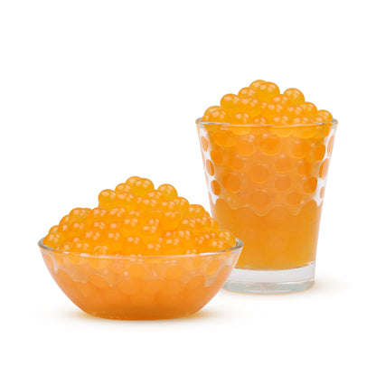 7LB Passion Fruit Popping Boba Fruit Juice Filled Pearls